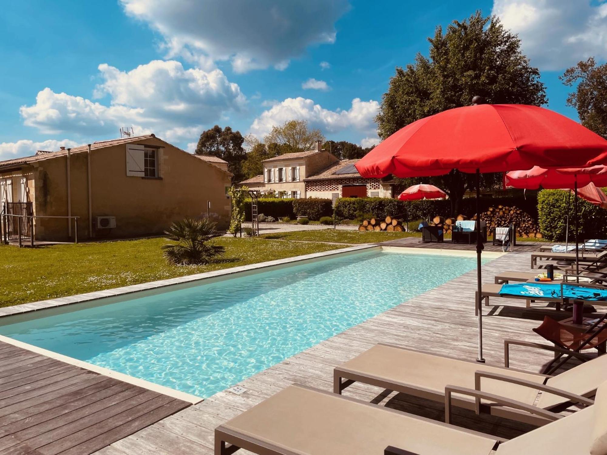 Les Gites Du Domaine De Ludeye Listrac-Médoc Exterior foto