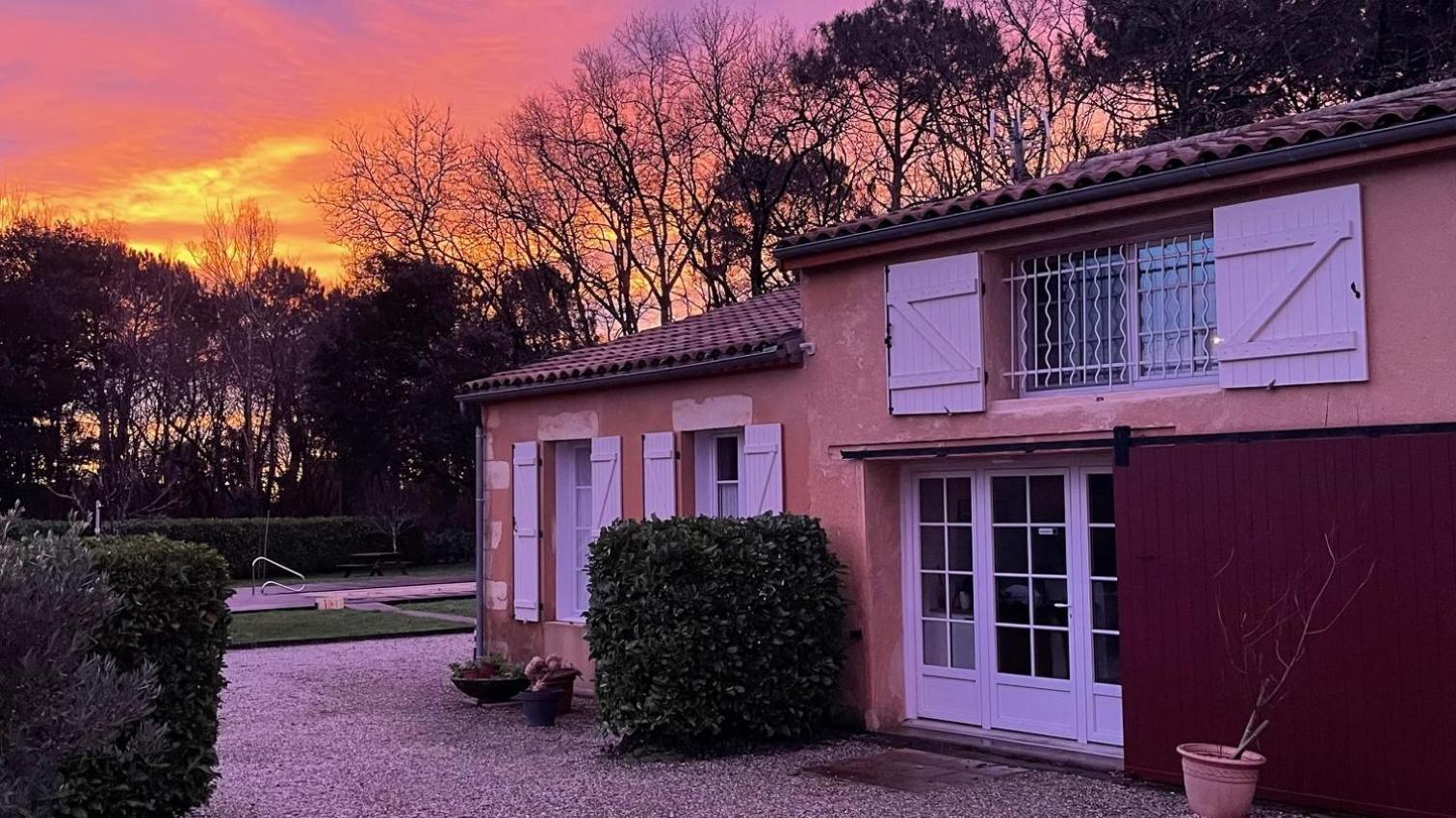 Les Gites Du Domaine De Ludeye Listrac-Médoc Exterior foto